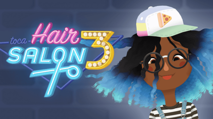 Become a hair stylist in Toca Hair Salon 3