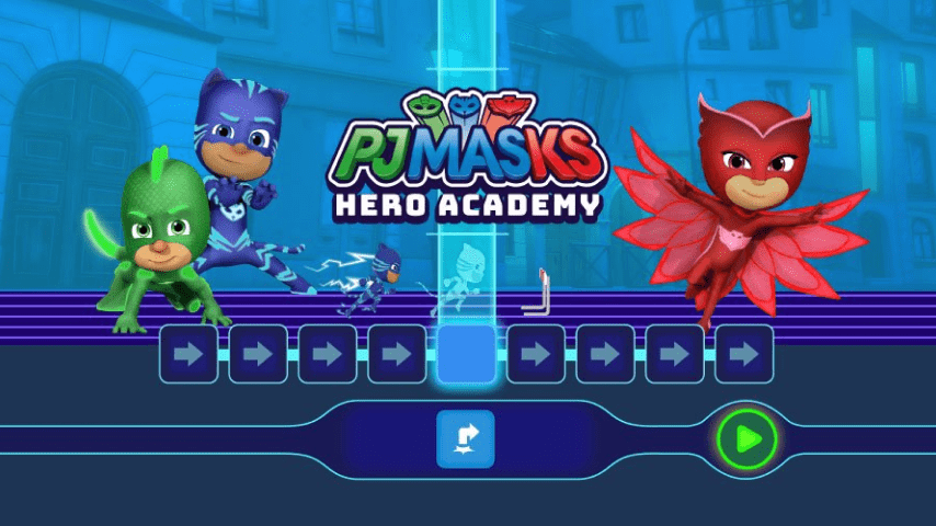 Let's begin playing PJ Masks™ Hero Academy